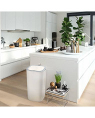 EKO Poubelle à capteur Morandi Smart 30 L Blanc | Mobilier & Déco