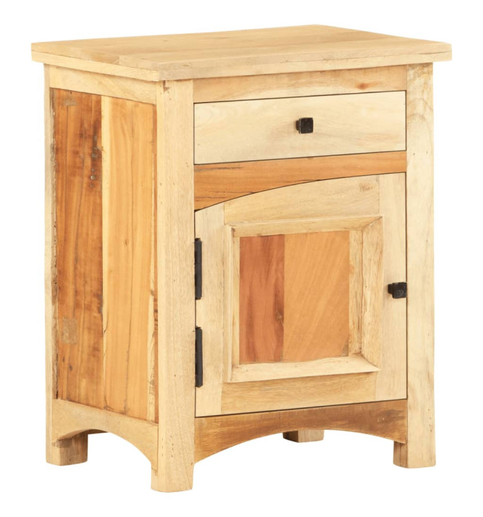 Table de chevet 40 x 30 x 50 cm Bois de récupération massif | Mobilier & Déco
