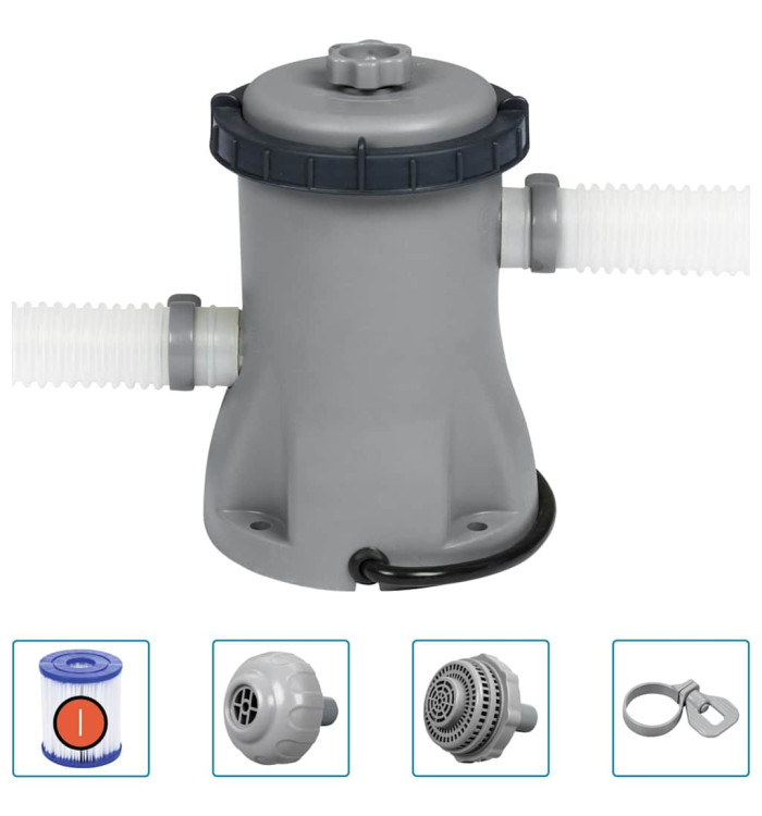 Bestway Pompe de filtration de piscine Flowclear 1249 L/h | Mobilier & Déco