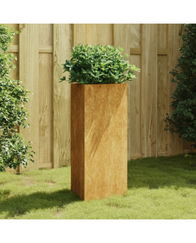 Jardinière 40x34,5x75 cm acier corten | Mobilier & Déco