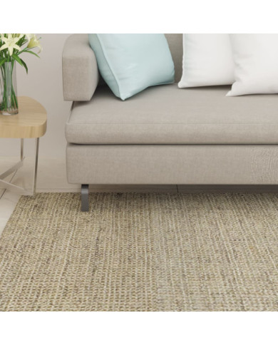 Tapis Sisal naturel 66x350 cm Vert | Mobilier & Déco