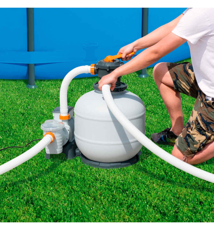 Bestway Pompe de filtration à sable Flowclear 8327 L/h | Mobilier & Déco