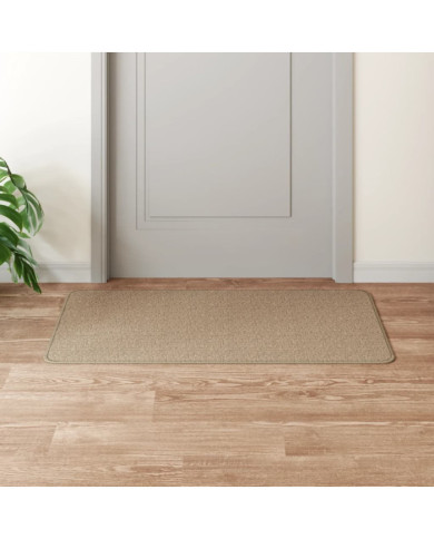 Tapis de couloir aspect sisal sable 50x100 cm | Mobilier & Déco