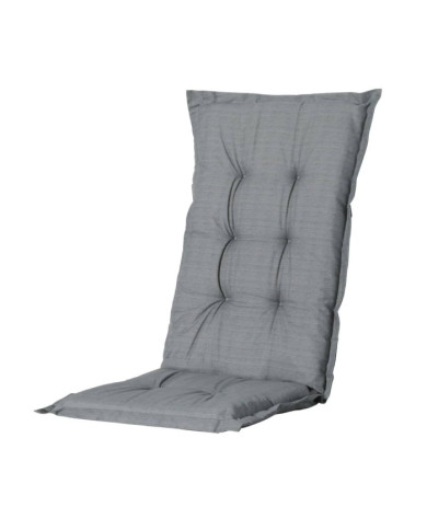 Madison Coussin de chaise à haut dossier Basic 123x50 cm gris | Mobilier & Déco