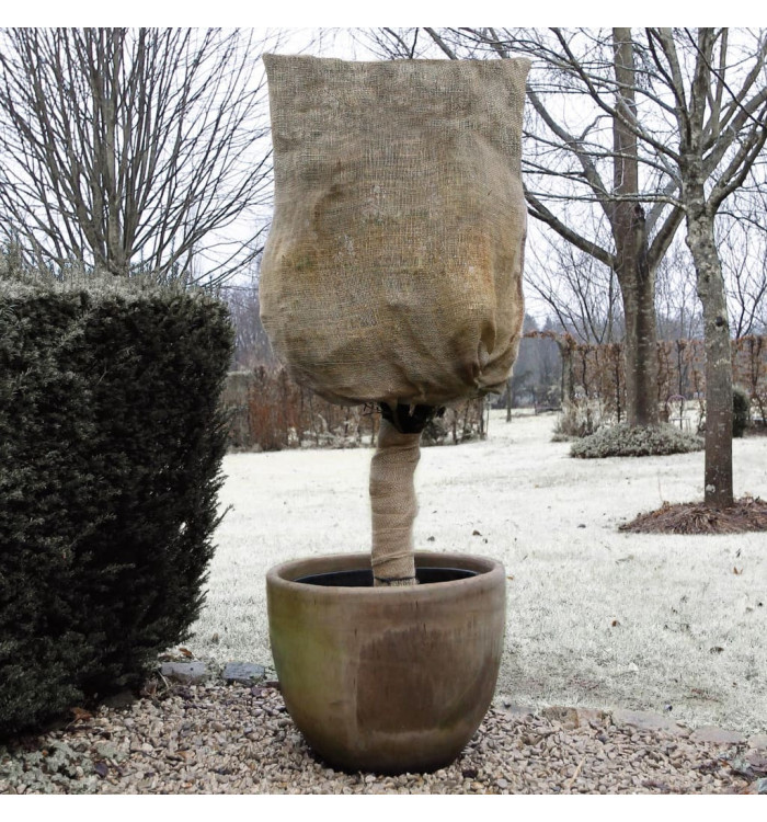 Nature Housse de jute d'hiver 230 g/m² Naturel 0,75x1 m | Mobilier & Déco
