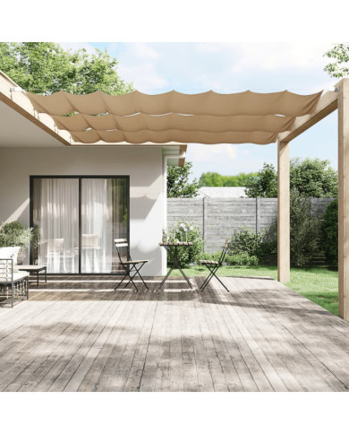Auvent vertical Taupe 60x1200 cm Tissu oxford | Mobilier & Déco