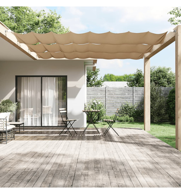 Auvent vertical Taupe 60x1200 cm Tissu oxford | Mobilier & Déco