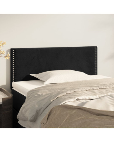 Tête de lit Noir 80x5x78/88 cm Velours | Mobilier & Déco