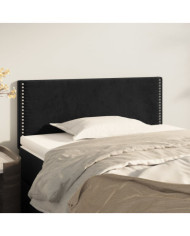 Tête de lit Noir 80x5x78/88 cm Velours | Mobilier & Déco