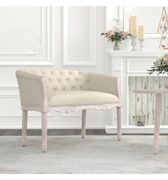 Banc 98x56x69 cm lin | Mobilier & Déco