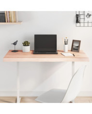 Dessus de table bois massif non traité bordure assortie | Mobilier & Déco