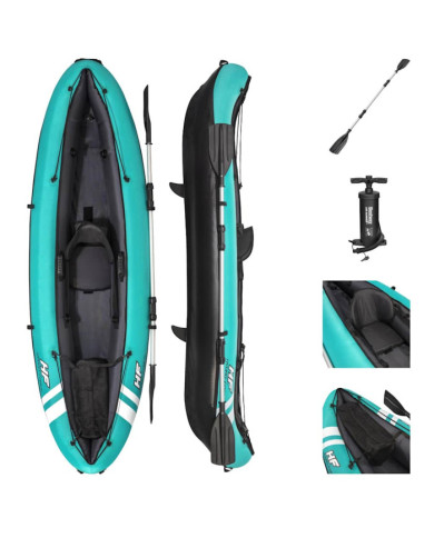 Bestway Kayak gonflable Hydro-Force Ventura 280x86 cm | Mobilier & Déco