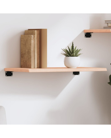 Étagère murale 60x30x2 cm bois de chêne massif non traité | Mobilier & Déco