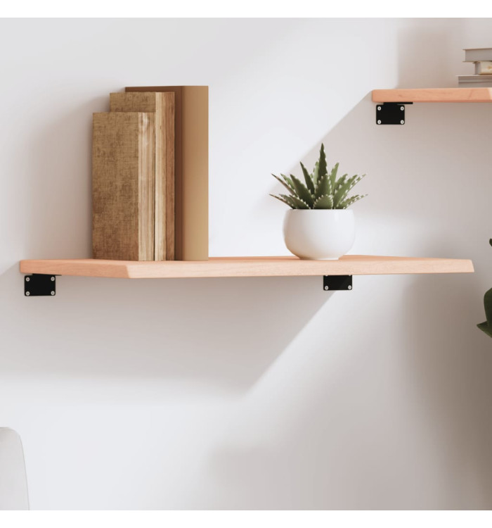 Étagère murale 60x30x2 cm bois de chêne massif non traité | Mobilier & Déco