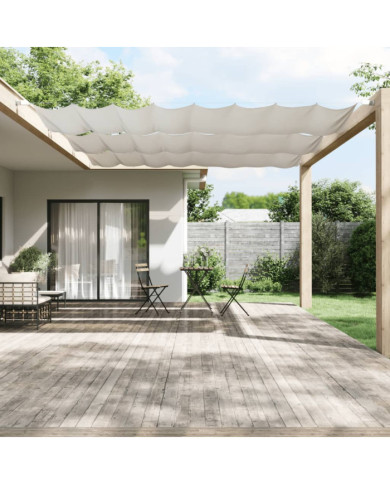 Auvent vertical Blanc 140x600 cm Tissu oxford | Mobilier & Déco