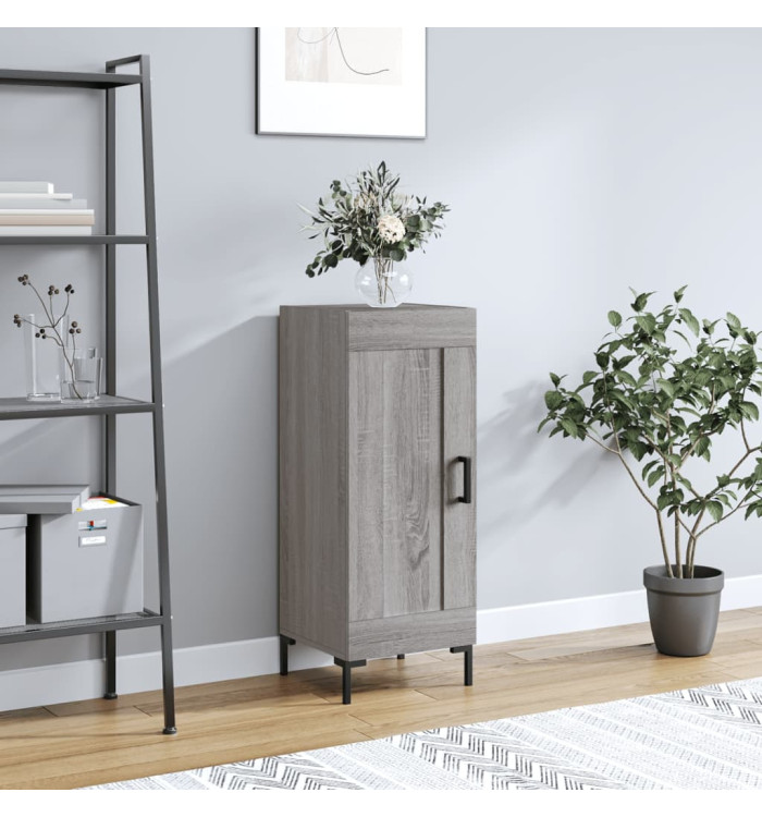 Buffet Sonoma gris 34,5x34x90 cm Bois d'ingénierie | Mobilier & Déco