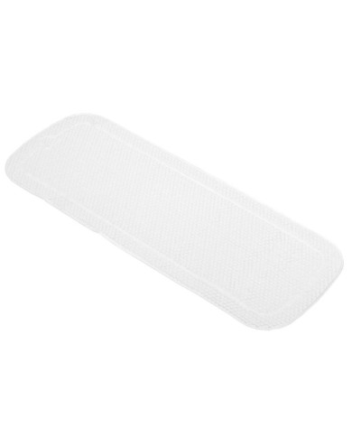 Kleine Wolke Tapis de bain antidérapant Samoa 36x92 cm Blanc | Mobilier & Déco
