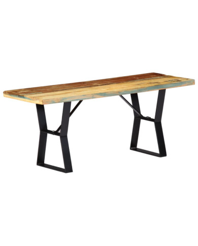 Banc 110 cm Bois de récupération massif | Mobilier & Déco