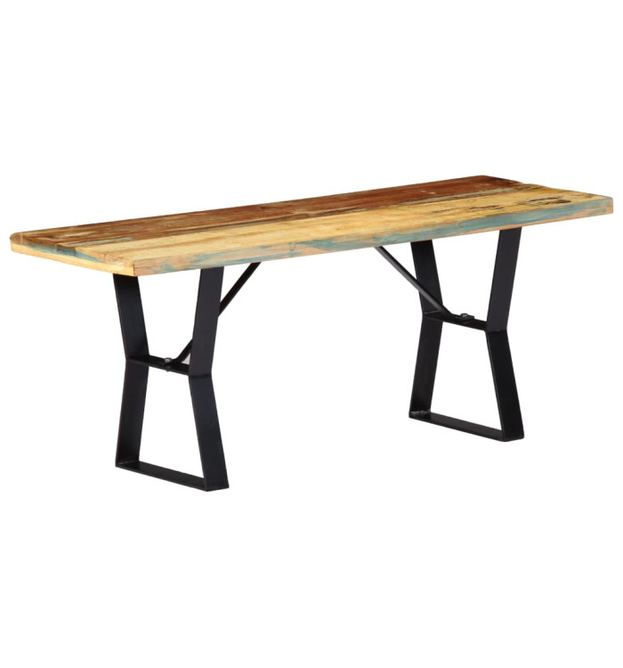 Banc 110 cm Bois de récupération massif | Mobilier & Déco