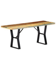 Banc 110 cm Bois de récupération massif | Mobilier & Déco