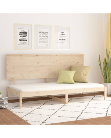 Lit de jour sans matelas 90x200 cm bois de pin massif | Mobilier & Déco