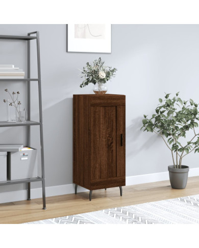 Buffet Chêne marron 34,5x34x90 cm Bois d'ingénierie | Mobilier & Déco
