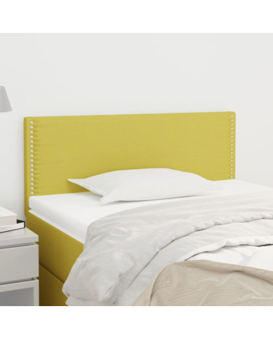 Tête de lit Vert 100x5x78/88 cm Tissu | Mobilier & Déco