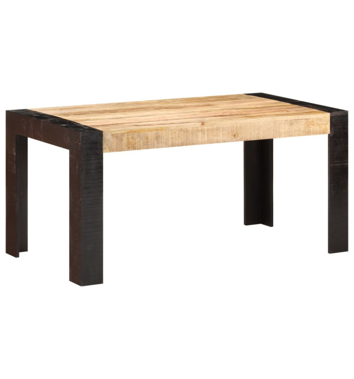 Table de salle à manger 160x80x76 cm Bois de manguier solide | Mobilier & Déco