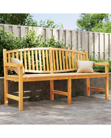 Banc de jardin 179,5x60x90 cm bois de teck solide | Mobilier & Déco