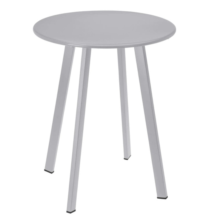 ProGarden Table d'appoint 40x49 cm gris mat | Mobilier & Déco