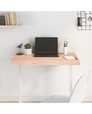 Dessus de table 80x40x(2-6) cm bois de chêne massif non traité | Mobilier & Déco