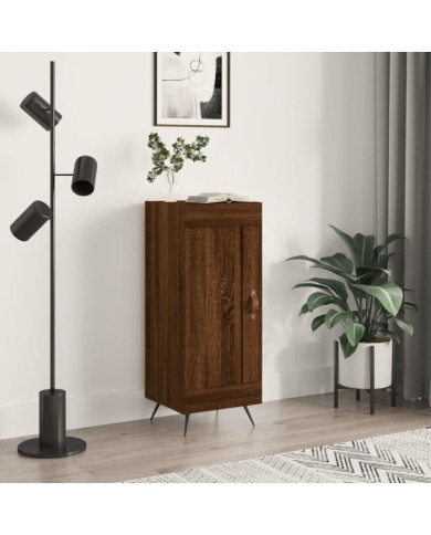 Buffet Chêne marron 34,5x34x90 cm Bois d'ingénierie | Mobilier & Déco
