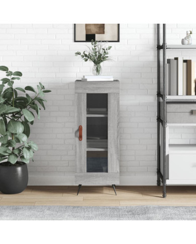 Buffet Sonoma gris 34,5x34x90 cm Bois d'ingénierie | Mobilier & Déco