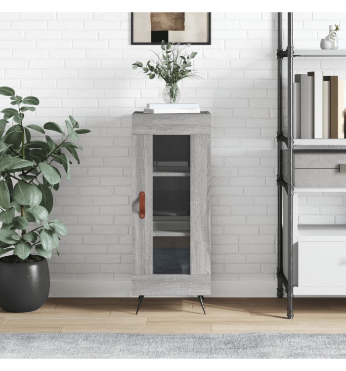 Buffet Sonoma gris 34,5x34x90 cm Bois d'ingénierie | Mobilier & Déco