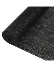 Filet brise-vue Noir 1,8x10 m PEHD 150 g/m² | Mobilier & Déco