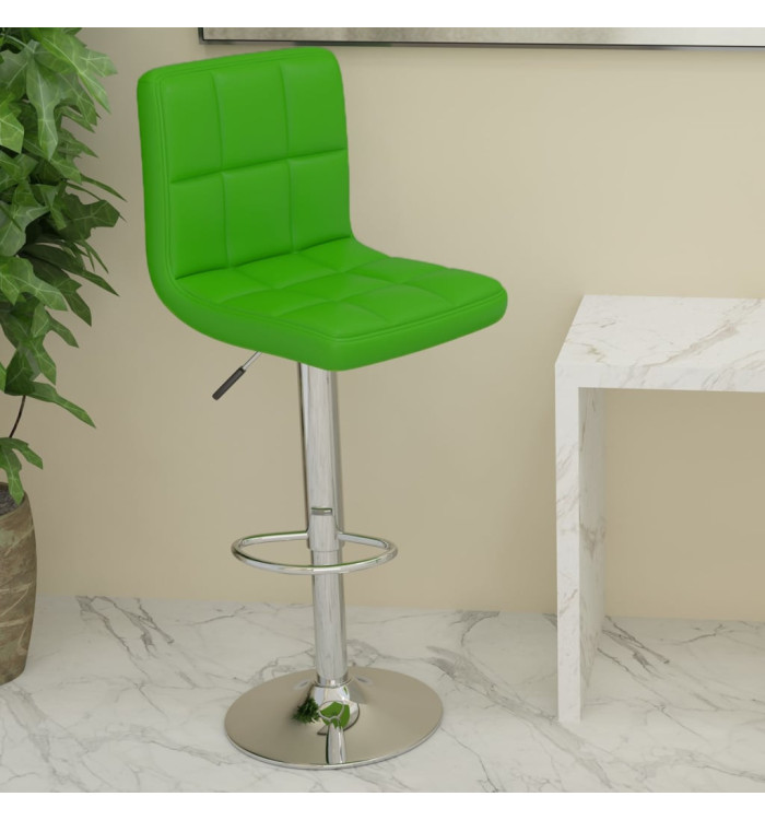 Tabouret de bar Vert Similicuir | Mobilier & Déco