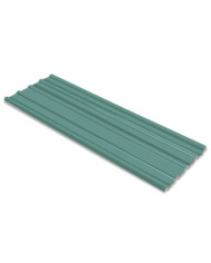 Tôle en acier galvanisé 12 pièces Vert | Mobilier & Déco