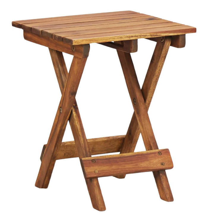 Support pour plantes 30x30x38 cm Bois d'acacia solide | Mobilier & Déco