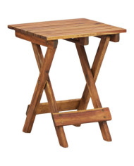 Support pour plantes 30x30x38 cm Bois d'acacia solide | Mobilier & Déco