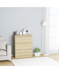 Buffet Chêne sonoma 60x35x76 cm Bois d'ingénierie | Mobilier & Déco