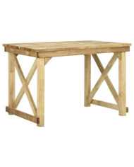 Table de jardin 110x79x75 cm Bois de pin imprégné | Mobilier & Déco