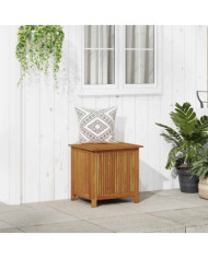 Boîte de rangement de jardin 60x50x58 cm Bois d'acacia solide | Mobilier & Déco