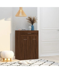 Armoire à chaussures Chêne marron 60x35x84 cm Bois d'ingénierie | Mobilier & Déco