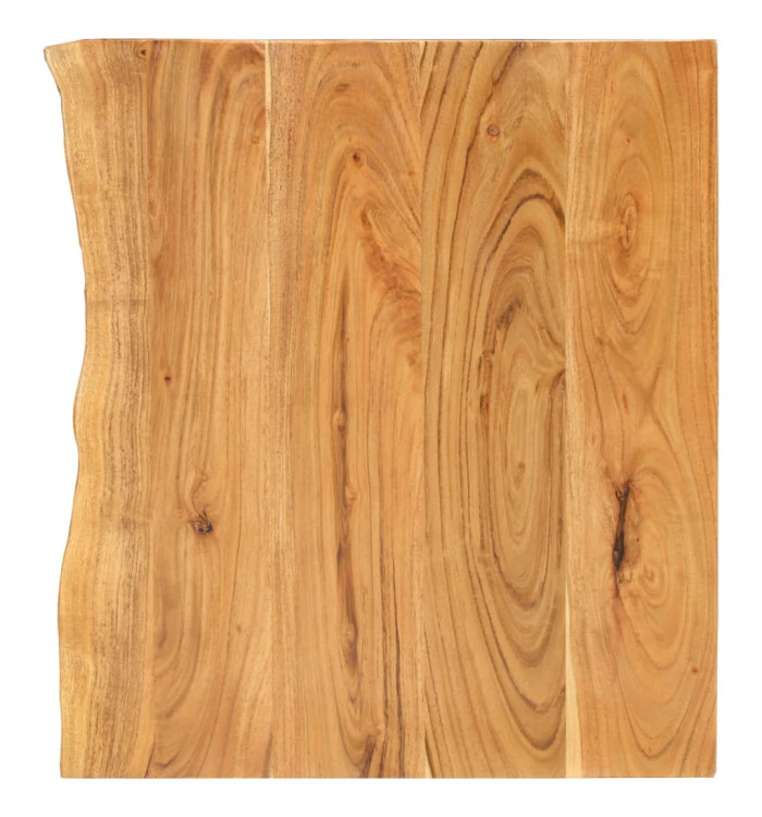 Dessus de meuble-lavabo de salle de bain Acacia 80x52x2,5 cm | Mobilier & Déco