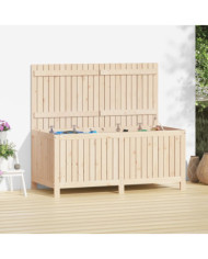 Boîte de rangement de jardin 147x68x64 cm Bois massif de pin | Mobilier & Déco