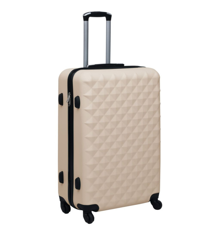 Valise rigide Doré ABS | Mobilier & Déco