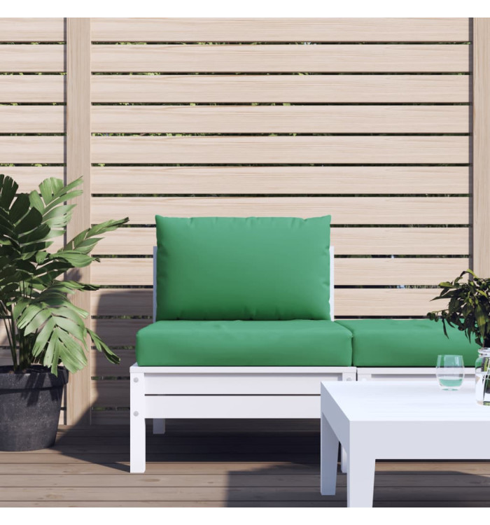 Coussins de palette lot de 2 vert tissu oxford | Mobilier & Déco