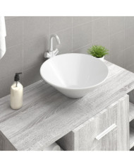 Lavabos 2 pcs blanc 42x42x14 cm céramique | Mobilier & Déco