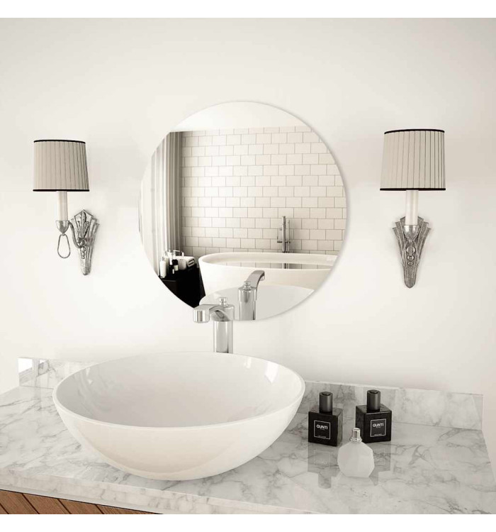Miroir mural 50 cm Rond Verre | Mobilier & Déco
