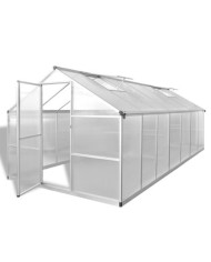 Serre Aluminium renforcé 10,53 m² | Mobilier & Déco